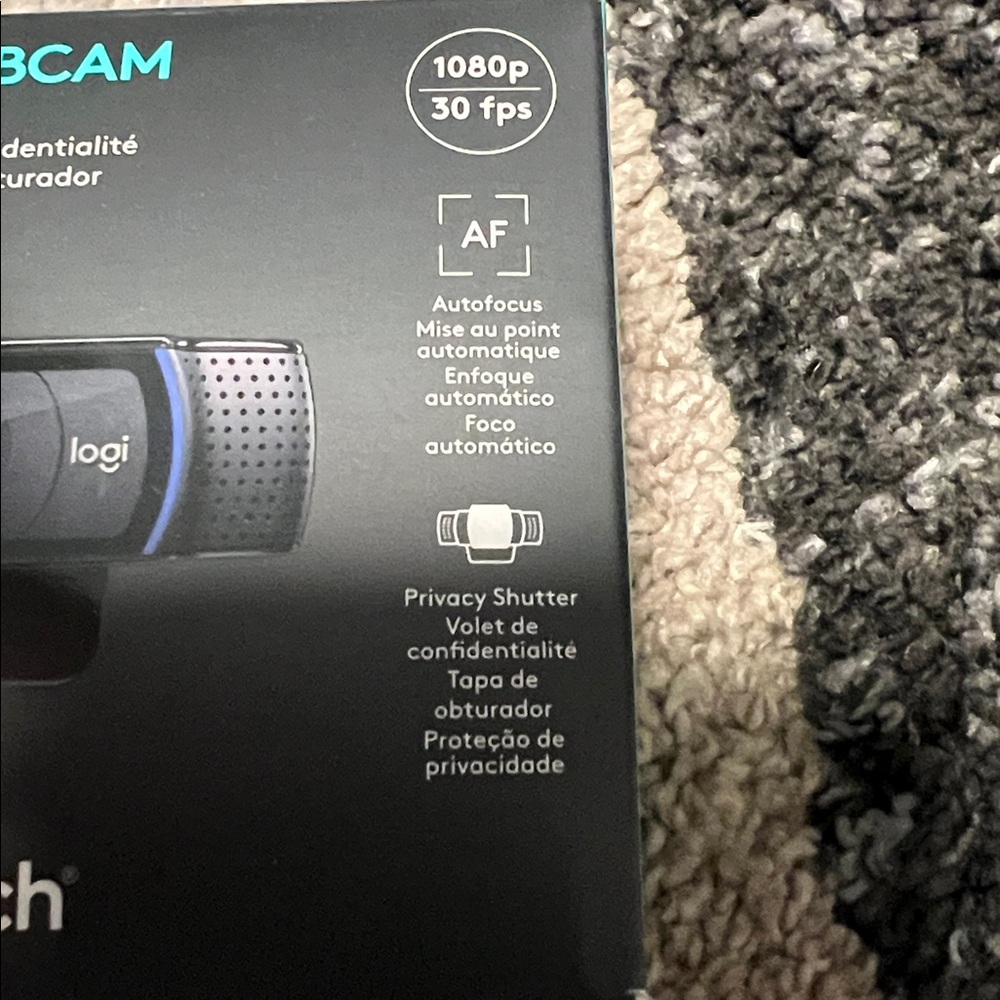 Logitech C920S Pro HD webcam, NEW! - Picture 6 of 7